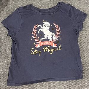 Inspired Stay Magical Kids Navy Blue T-Shirt